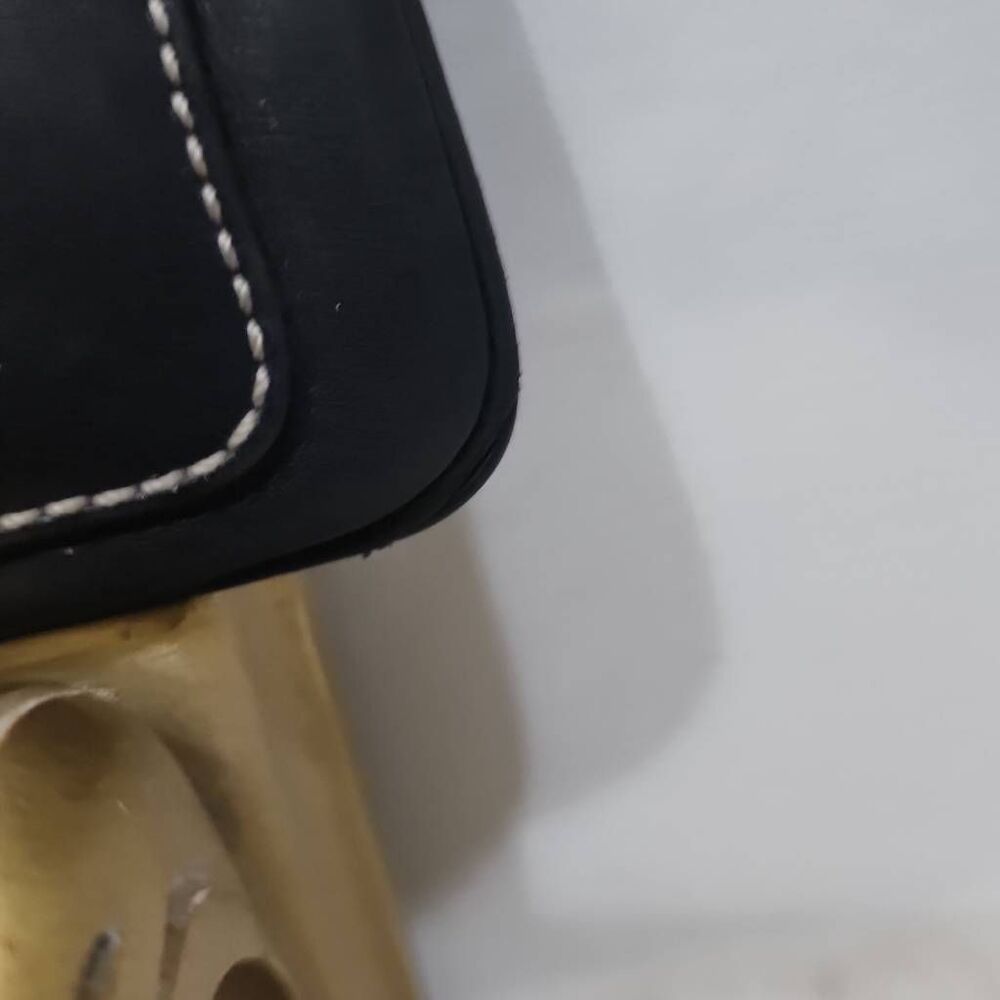 Coach Soho black leather buckle wristlet clutch bag. Y2K - Picture 7 of 12